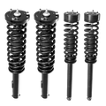 Air Supension Bag to Coil Spring Complete Strut Assembly Conversion Kit For 2000-2006 Mercedes-Benz S-Class W220 RWD
