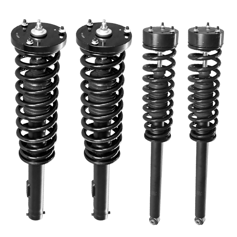 Air Supension Bag to Coil Spring Complete Strut Assembly Conversion Kit For 2000-2006 Mercedes-Benz S-Class W220 RWD