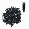 100pcs 8mm Bumper Clips Fender Push Pin Auto Car Hole Plastic Rivets Fastener